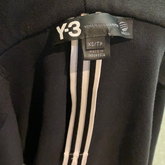 Y-3 Yohji Yamamoto adidas shortsleeved hoodie top - Picture 2 of 12
